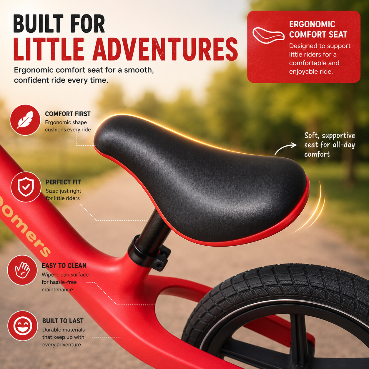 Balance Bike ZOOMERS 12