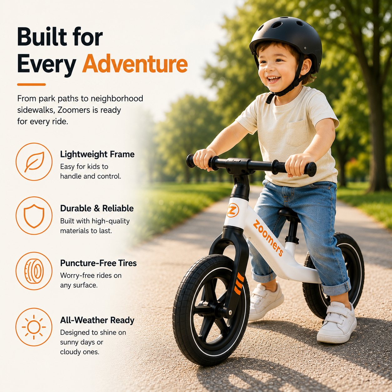 Balance Bike ZOOMERS 12