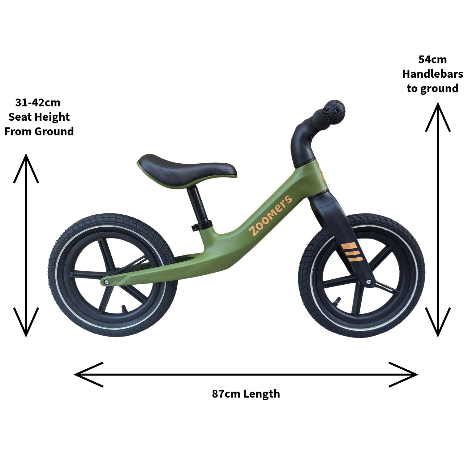 Balance Bike ZOOMERS 12