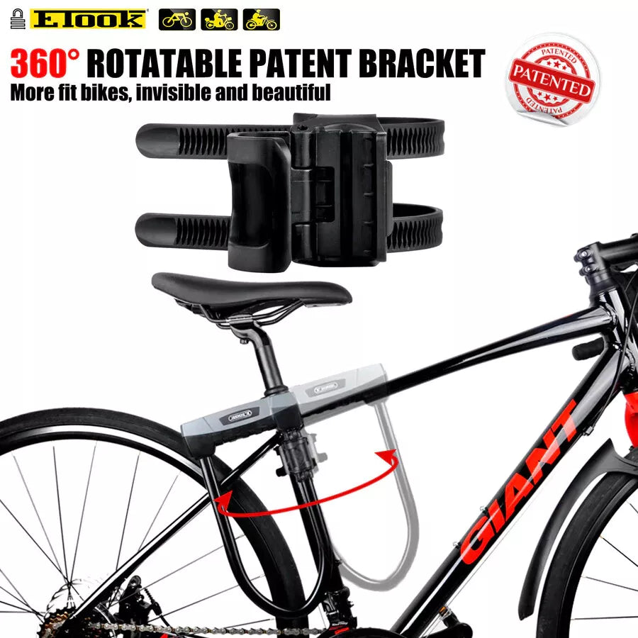 Bike U-Lock E-Took Gold Rated | Anti theft protection